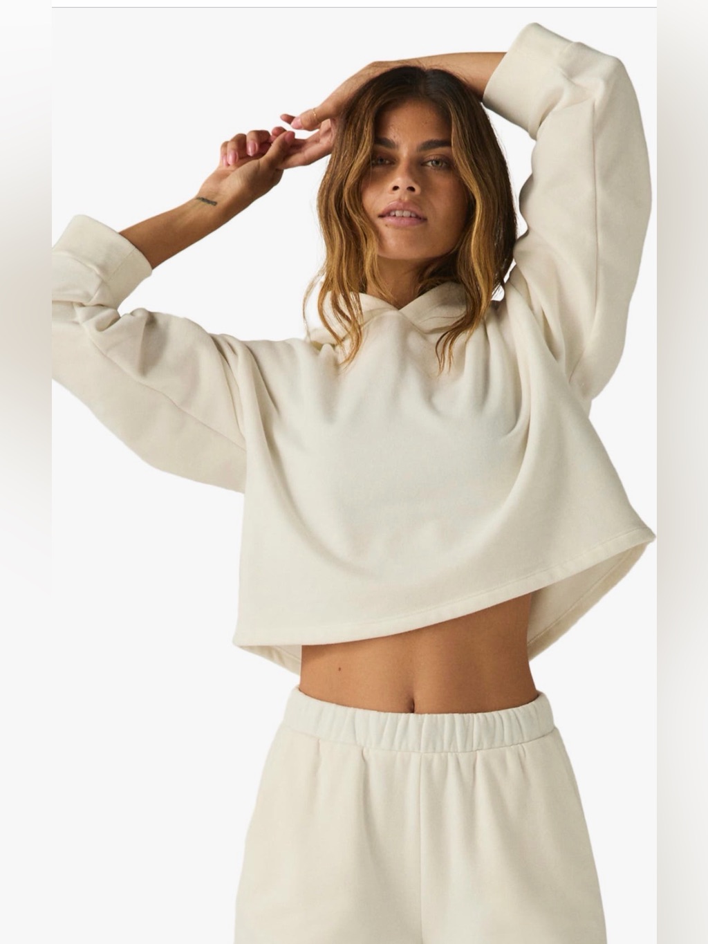 Beyond Yoga Cropped Hoodie
